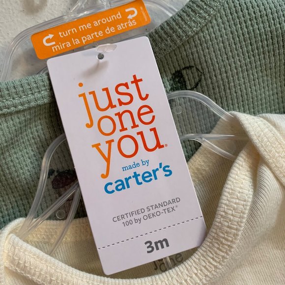 🍉3/$15🍉 Carter’s Just One You Bodysuit & Sweater Set “Nuts About You” 3M - Picture 13 of 14